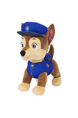 Kız Erkek Çocuk Oyuncak Paw Patrol Chase Sesli ve Hareketli Figür 30cm Kız Erkek Çocuk Oyuncak Eğiti
