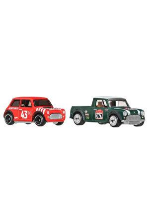 Kız Erkek Çocuk Oyuncak 1:64 Premium Car Culture 2'li Morris Mini Ve 67 Austin Mini Pickup Kız Erkek