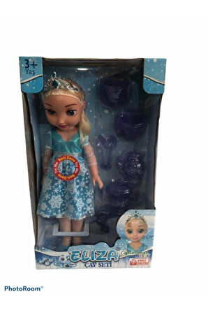 Kız Erkek Çocuk Eğlenceli Oyuncaklar Global Toys Eliza Çay Setli Bebek