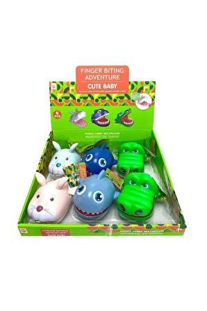 Çocuk Bebek Oyuncakları DİŞÇİ 6 ASS HAYVANLAR (1adet) Kız Erkek Çocuk Oyuncak Eğitici Oyuncaklar