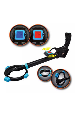 Kız Erkek Çocuk Oyuncak Dijital Sesli Metal Dedektör LCD Kız Erkek Çocuk Oyuncak Eğitici Oyuncaklar