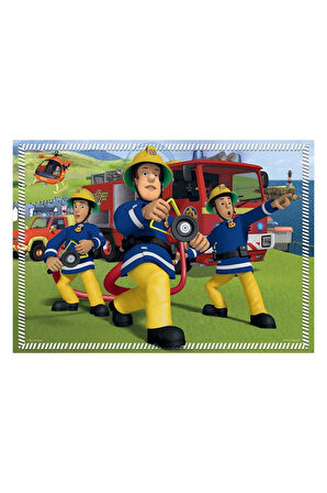 Kız Erkek Çocuk Oyuncak FRS 714 FİREMAN SAM PUZZLE 100 PRÇ