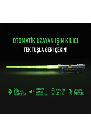 Çocuk Oyuncakları Power Saber Işın Kılıcı Yeşil Kız Erkek Çocuk Oyuncak Eğitici Oyuncaklar