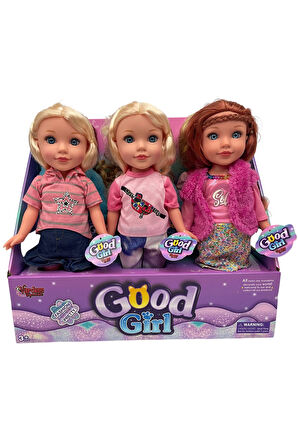 Kız Erkek Çocuk Oyuncak WG-36001 MÜZİKLİ 36CM GOOD GIRL BEBEK Kız Erkek Çocuk Oyuncak Eğitici Oyunca