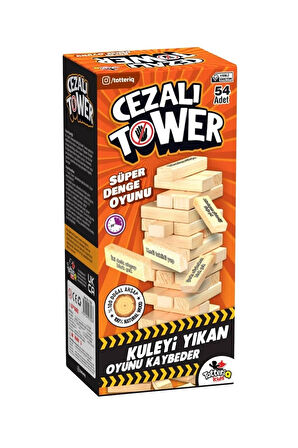 Kız Erkek Çocuk Oyuncak 8212 CEZALI TOWER Kız Erkek Çocuk Oyuncak Eğitici Oyuncaklar