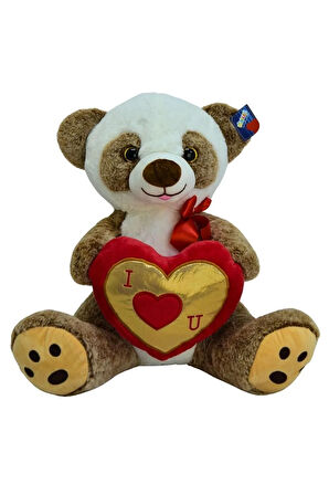 Kız Erkek Çocuk Oyuncak 50cm KALP TUTAN PANDA Kız Erkek Çocuk Oyuncak Eğitici Oyuncaklar
