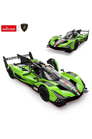 Kız Erkek Çocuk Oyuncak 10150 SUN-RAS-R C ARABA 1 14 LAMBORGHINI SC63 LMDH FF 2 4GHZ Kız Erkek Çocuk