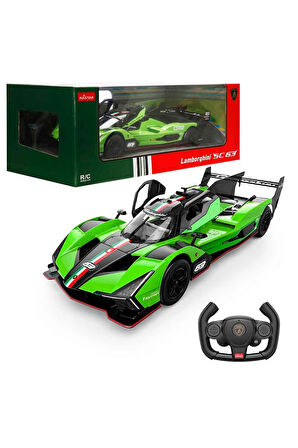 Kız Erkek Çocuk Oyuncak 10150 SUN-RAS-R C ARABA 1 14 LAMBORGHINI SC63 LMDH FF 2 4GHZ Kız Erkek Çocuk