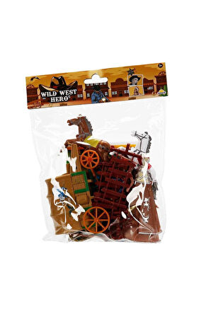 Kız Erkek Çocuk Oyuncak 4961 SUN-RST-WES-KOVBOY OYUN SET POŞETLİ KRTL 3A Kız Erkek Çocuk Oyuncak Eği