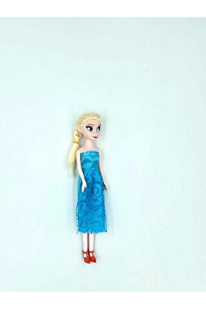 Kız Erkek Çocuk Eğlenceli Oyuncaklar Frozen Elsa Parmak Boyutlu Bebek