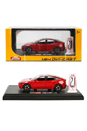 Kız Erkek Çocuk Oyuncak 1/24 Araba XLG Model Sesli ve Işıklı Kız Erkek Çocuk Oyuncak Eğitici Oyuncak