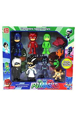 Kız Erkek Çocuk Eğlenceli Oyuncaklar Pjmask Karakterleri Figür Oyuncak