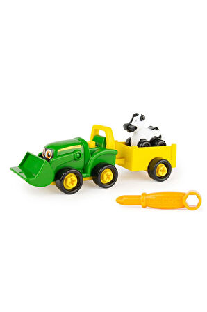 Kız Erkek Çocuk Oyuncak 47209 Tomy John Deere - Tak Oyna Vagonlu Bonnie +3 yaş Kız Erkek Çocuk Oyunc
