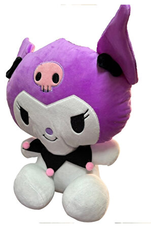 Kız Erkek Çocuk Eğlenceli Oyuncaklar Kuromi Karikatür Peluş Oyuncak 45Cm
