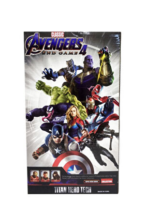 Kız Erkek Çocuk Eğlenceli Oyuncaklar Thanos 30Cm Sesli Figür Oyuncak Thanos Figür Karakter Oyuncak