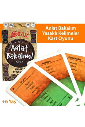 Kız Erkek Çocuk Eğlenceli Oyuncaklar 54 Parça Denge Oyunu Ve Anlat Bakalım Tabu Kartları Aile Eğlenc