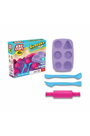 Kız Erkek Çocuk Oyuncak 03624 Dede, Artsand Kap Kek - Cupcake Kum Seti / +3 yaş Kız Erkek Çocuk Oyun
