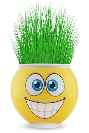 Kız Erkek Çocuk Eğlenceli Oyuncaklar Çim Adam Sırıtan Surat Çim Adam