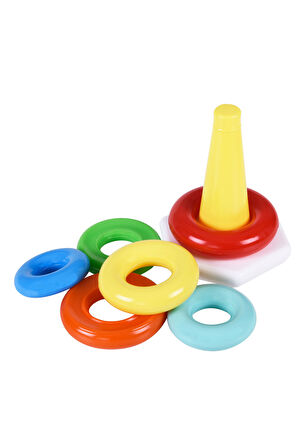 Kız Erkek Çocuk Oyuncak 4106 Zuzu Neşeli Halkalar Kız Erkek Çocuk Oyuncak Eğitici Oyuncaklar