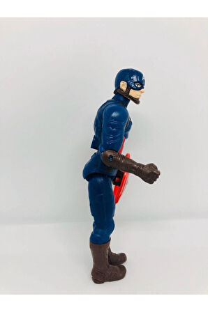 Kız Erkek Çocuk Eğlenceli Oyuncaklar Captain America 16Cm Figür Oyuncak Avengers Karakter