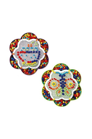 Kız Erkek Çocuk Oyuncak 01144 Fen Toys - Çivi Oyunu / in-my-mind Ped Game 260 Parça / +3 yaş Kız Erk