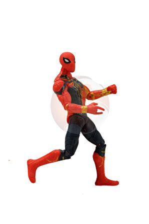 Kız Erkek Çocuk Eğlenceli Oyuncaklar 2019 Infiniti War Union Legend Işıklı AvengersÖrümcek Adam 17cm