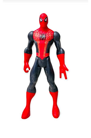 Kız Erkek Çocuk Eğlenceli Oyuncaklar Işıklı Örümcek Adam Figür 17Cm