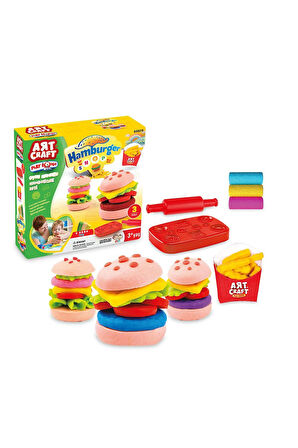 Kız Erkek Çocuk Oyuncak 03573 Dede, Hamburger Set Oyun Hamuru 150 gr / +3 yaş Kız Erkek Çocuk Oyunca