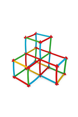 Kız Erkek Çocuk Oyuncak 5462 KumToys, Bambu Çubuklar - 300 parça / +3 yaş Kız Erkek Çocuk Oyuncak Eğ