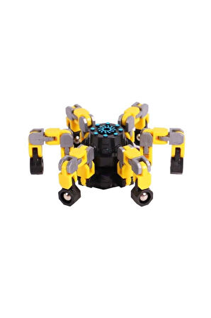 Kız Erkek Çocuk Oyuncak Robota Dönüşen Sarı Stres Çarkı Kız Erkek Çocuk Oyuncak Eğitici Oyuncaklar