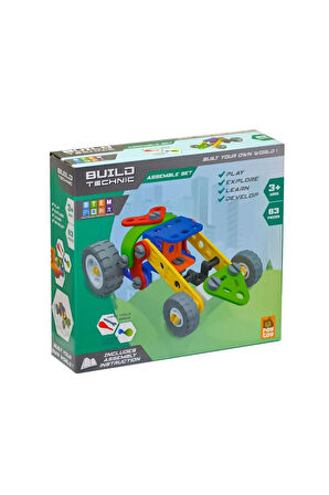 Kız Erkek Çocuk Oyuncak 4100100-3 Yapboz Araçlar Sök Tak -Asya Kız Erkek Çocuk Oyuncak Eğitici Oyunc