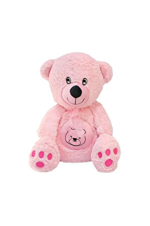 Çocuk Oyuncakları Göbekli Oturan Peluş Ayı 38cm Kız Erkek Çocuk Oyuncak Eğitici Oyuncaklar