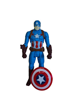 Kız Erkek Çocuk Eğlenceli Oyuncaklar Oyuncak Kaptan Amerika 8818-8