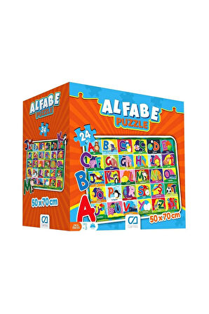 Kız Erkek Çocuk Oyuncak 5027 Alfabe Yer Puzzle -CA Games Kız Erkek Çocuk Oyuncak Eğitici Oyuncaklar