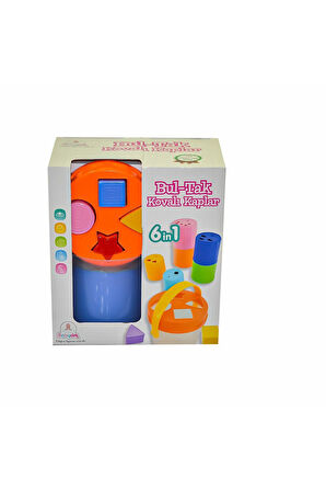 Kız Erkek Çocuk Oyuncak URT026-001 İç İçe Kaplar Jumbo - Birlik Toys Kız Erkek Çocuk Oyuncak Eğitici