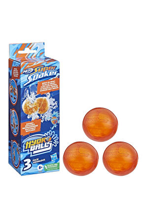Kız Erkek Çocuk Oyuncak F6392 Nerf Super Soaker Hydro Balls 3lü -1adet fiyatıdır Kız Erkek Çocuk Oyu