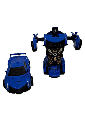 Kız Erkek Çocuk Eğlenceli Oyuncaklar TRANSFORMERS ROBOT ARABA-2