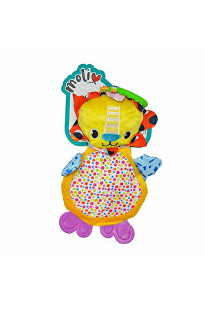 Kız Erkek Çocuk Oyuncak MOL-110 6 ASS Dişlik Hayvanlar -1adet stokta olan gönderilir Kız Erkek Çocuk