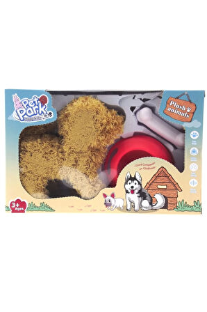 Öğretici Oyuncaklar Sesli ve Hareketli Kahverengi Yavru Köpek Kız Erkek Çocuk Oyuncak Eğitici Oyunca