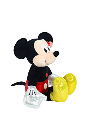 Kız Erkek Çocuk Oyuncak TY Sparkle Sesli Peluş Mickey Mouse 36cm Kız Erkek Çocuk Oyuncak Eğitici Oyu