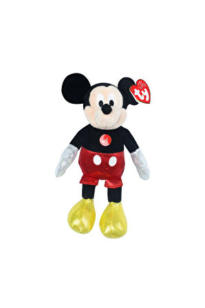Kız Erkek Çocuk Oyuncak TY Sparkle Sesli Peluş Mickey Mouse 21cm Kız Erkek Çocuk Oyuncak Eğitici Oyu