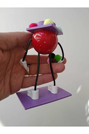 Kız Erkek Çocuk Eğlenceli Oyuncaklar Dekoratif Çim Adam