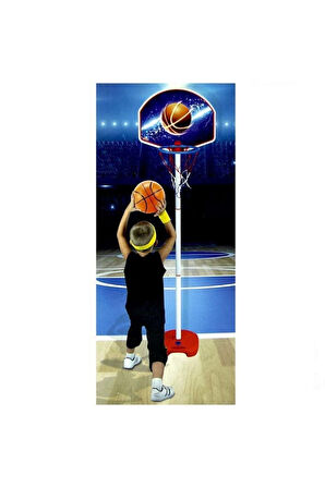Kız Erkek Çocuk Oyuncak Dede Ayaklı Basketbol Seti Kız Erkek Çocuk Oyuncak Eğitici Oyuncaklar