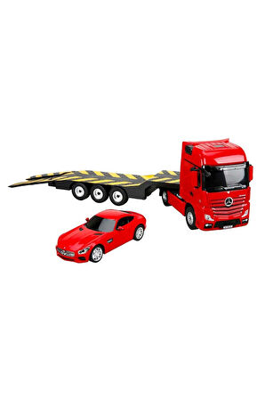 Kız Erkek Çocuk Oyuncak Rastar Kumandalı 1:26 Mercedes-Benz Actros Kız Erkek Çocuk Oyuncak Eğitici O
