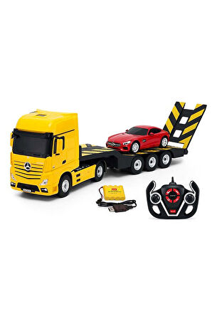 Kız Erkek Çocuk Oyuncak Rastar Kumandalı 1:26 Mercedes-Benz Actros Kız Erkek Çocuk Oyuncak Eğitici O