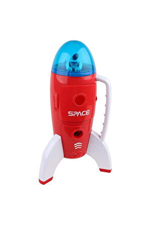 Kız Erkek Çocuk Oyuncak Sunman Astro Venture Sesli ve Işıklı Uzay Roketi Kız Erkek Çocuk Oyuncak Eği