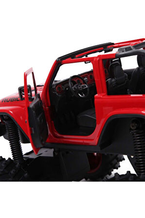 Kız Erkek Çocuk Oyuncak Rastar 1:14 Kumandalı Jeep Wrangler Rubicon Kız Erkek Çocuk Oyuncak Eğitici