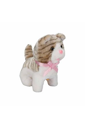 Kız Erkek Çocuk Oyuncak Sunman Jamina Sevimli Peluş Kedicik - S00047240 Kız Erkek Çocuk Oyuncak Eğit