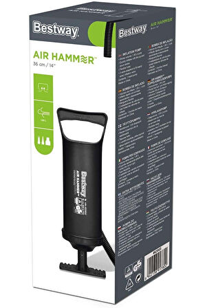 Kız Erkek Çocuk Oyuncak Air Hammer El Pompası 30cm - BW62002 Kız Erkek Çocuk Oyuncak Eğitici Oyuncak