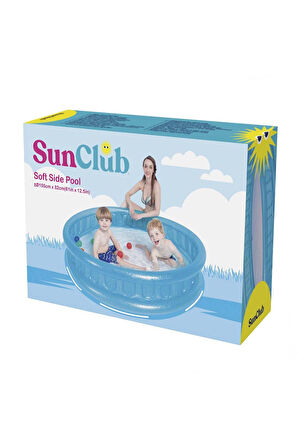 Kız Erkek Çocuk Oyuncak Jilong SunClub Mavi Yuvarlak Havuz 51004 Kız Erkek Çocuk Oyuncak Eğitici Oyu